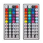 Yiliaw 2 Pack 44 Key Rgb Led Strip Light Remote Controller,wireless Dimmer Ir.... Fixed Price $14.00.