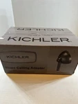Kichler 60-degree Sloped Roof Ceiling Fan Adapter, 337005sbk - Satin Black. Fixed Price $32.99.