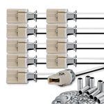 G9 Socket,ceramic Bulb Lamp Holder,g9 Bi-pin Light Socket 10-pack, White. Fixed Price $21.39.