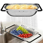 Over The Sink Colander - Strainers And Colanders Strainer Basket Exp.... Fixed Price $30.46.