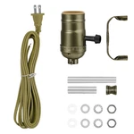 Lamp Kit With 12 Feet Cord For Diy And Table 2 Way Socket. Fixed Price $14.10.