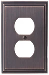 Amerock 1907008 Bronze Mulholland Double Outlet Switch Plate. Fixed Price $16.87.