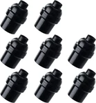 E26 E27 Light Socket,8-pack Black Edison Retro Pendant Lamp Holder, Plas. Fixed Price $17.53.