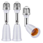 3 Pack Light Socket Extender, E26/e27 4.5 Inch Extension,.... Fixed Price $13.35.