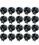 20 Pcs Light Bulb Twist Lock Socket W5w T10 168 194 Wedge Instrument Panel Da. Fixed Price $15.99.