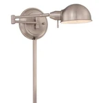 Lite Source Swing-arm Wall Lamp, Ps, E27 Cfl 13w - Ls-16753ps. Fixed Price $129.99.