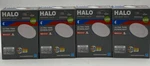 4-pack Halo 4" Direct Mount Led Light Ultra Thin Downlight Hlbsl4069fs231emwr. Fixed Price $39.99.