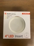 Elco Lighting, El41027w, 4" Integrated Led Insert, White. Fixed Price $12.00.