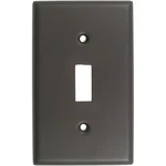 Rusticware 782 Single 1 Gang Toggle Switch Plate Wall Cover - Bronze. Fixed Price $15.24.