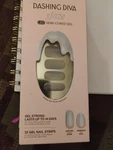 2 Pkgs Of Dashing Diva Glaze Led Semi-cured Gel Nail Strips (jelly Glaze). Fixed Price $25.00.