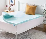 Linenspa 2" Gel Memory Foam Mattress Topper Twin Xl Cooling Plush Certipur. Fixed Price $49.98.