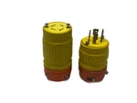 Nos Ericson 20a 480v 3 Pole 4 Wire Male & Female Plug Receptacle Pair. Fixed Price $33.59.