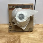 Halo 6 White Light Fixture Cone Baffle W/ Self-flange Recessed Trim - Re6125wb. Fixed Price $13.52.