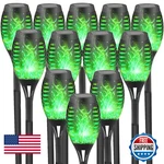 Obimeeo Solar Lights Outdoor Torch Light Flickering Flame For Garden. Fixed Price $98.15.