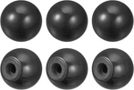 Uxcell 6pcs Threaded Ball Knobs, M6 Female Thread Thermoset Knob 0.98'' Dia. Fixed Price $17.99.