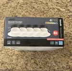 Juno Lighting 4bemw Sww5 90cri Cp6 Contractor Select E-series 4" - White 6 Pack. Fixed Price $82.00.