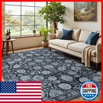 Carpelux Area Rug 5x7 For Living Room & Bedroom, Large Washable Rugs, Soft Non. Fixed Price $52.45.