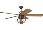 Craftmade Win56abz5 Winton 56" 5 Blade Indoor Ceiling Fan - Wood. Fixed Price $400.00.