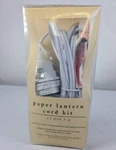 Pier 1 Imports Paper Lantern Cord Kit White 15 Ft Hardware Instructions New. Fixed Price $10.49.