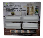 Capstone 4 Led Accent Light Bars With Remote Control Timer 1193779 Sealed. Fixed Price $28.99.