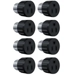 E26/e27 Light Socket To Plug Adapter 2/3 Prong Bulb Outlet 1-8pcs. Fixed Price $20.89.