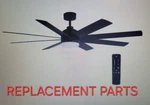 Home Decorators Celene 62" Matte Black Ceiling Fan Replacement Parts Yg908a-mbk. Fixed Price $7.99.