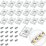 Vipmoon 100pcs Clear Led Strip Light Mounting Clips 8mm 8mm, Transparent. Fixed Price $17.04.