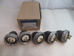 Wp820 Crouse-hinds Series Industrial Plug 15a 125v 2-wire 3-pole Copper 5 Pack. Fixed Price $198.47.