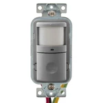 Hubbell Wiring Device-kellems Ws2000gy Occupancy/vacancy Sensor, Pir, 1200 Sq Ft. Fixed Price $95.24.