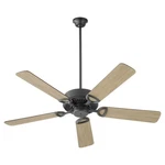 Matte Black 52"ceiling Fan From The Estate Collection. Fixed Price $193.00.