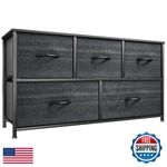 Yitahome 5-drawer Fabric Storage Dresser Tower For Bedroom Living Room Organizer. Fixed Price $82.40.