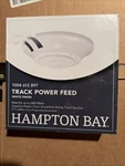 Hampton Bay Track Lighting Parts Floating Power Feed 2400-watt White. Fixed Price $9.99.