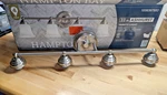 Ashhurst 32.75" 4-light Brushed Nickel Vanity Light Parts - Base. Fixed Price $14.95.