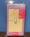 Lutron Q-600ph -iv Ivory Light And Dimmer Wall Switch - Single Pole Qoto New Nos. Fixed Price $8.98.