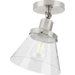 1 Light Flush Mount-brushed Nickel Finish - 70-bel-4442077 Bailey Street Home. Fixed Price $71.95.