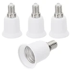 Patikil E14 To E26/e27 Light Socket Adapter, 4pcs Lamp Holder Convert Screw B.... Fixed Price $17.77.