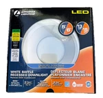 Lithonia Lighting Recessed Ceiling Fixture 5in/6in Retrofit Downlight Led 3000k. Fixed Price $14.95.