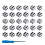 30 Pcs Led Tape Light Connectors Solderless White 2 Pin Strip Lights Conn.... Fixed Price $21.73.