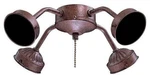 Minkaaire Ma K1 4-light Fitter Fan Light Kit - Antique Pecan. Fixed Price $19.99.