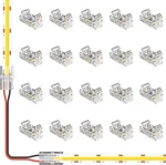 Miwise 8-mm-anschluss-set F R 2-polige 8mm Strip-to-wire(20pcs). Fixed Price $14.76.