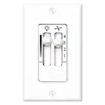 Progress Lighting P2630-30 4 Speed Ceiling Fan And Light Kit Wall Control. Fixed Price $19.99.