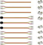 12mm Connectors For Rgb Smart Ic Cob Led Strip Light,3-pin Solderless Terminal C. Fixed Price $17.11.