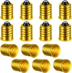 Honoson 15 Pieces E14 To E12 Adapter Converter Lamp European Base (e14). Fixed Price $17.57.