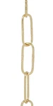B&p Lamp 10 Gauge Embossed Decorative Steel Chain. Fixed Price $10.27.