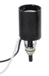 B&p Lamp Medium Base Phenolic Fixture Socket With Bottom Turn Know And Wire Lead. Fixed Price $16.99.