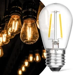 Upgrade Ip65 Waterproof Outdoor String Light Bulbs, 2w Led S14 Replacement Shatt. Fixed Price $21.62.