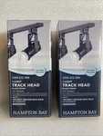 Hampton Bay Light Track Head Black Lighting Medium Based 1004 612 988 Lot Of 2. Fixed Price $24.99.