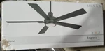 New Minka 54" Sweep Ceiling Fan Empressa Coal Finish 5 Blades Led Module 14 Watt. Fixed Price $329.99.