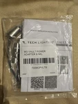 Tech Lighting Mo Vault Power Adaptor Satin Nickel 700mopvlts. Fixed Price $50.00.