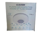 Silentaire 12" Plasma Air Disinfection Round Flush Mount. Fixed Price $79.95.